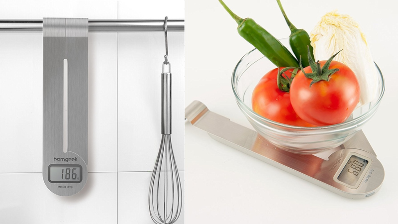 Homgeek Stainless Steel Digital Kitchen Scale, $10 with code TOMMY650
